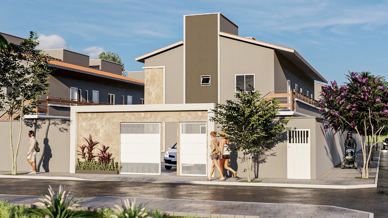 Fachada residencial do empreendimento Mogunda Residence
